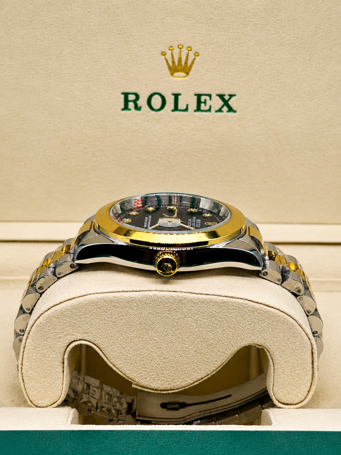 Rolex Oyster Perpetual True Tone Blue Dial