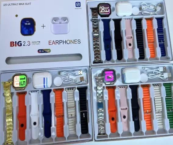 i20 Ultra Max Suit SmartWatch
