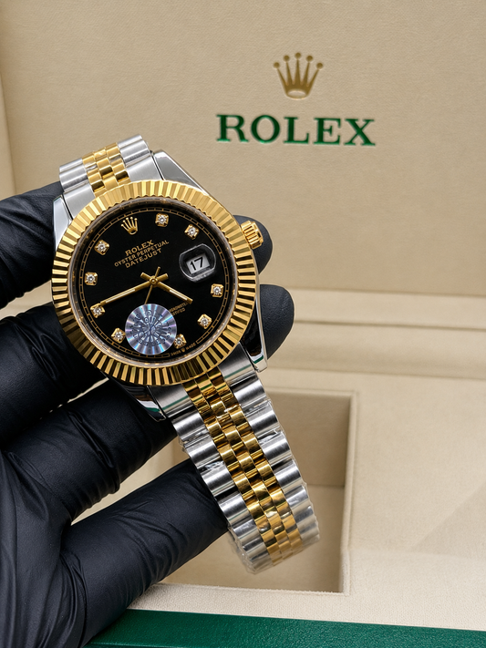 Rolex Oyster Perpetual Date Just Jubilee Chain - TrueTone Models