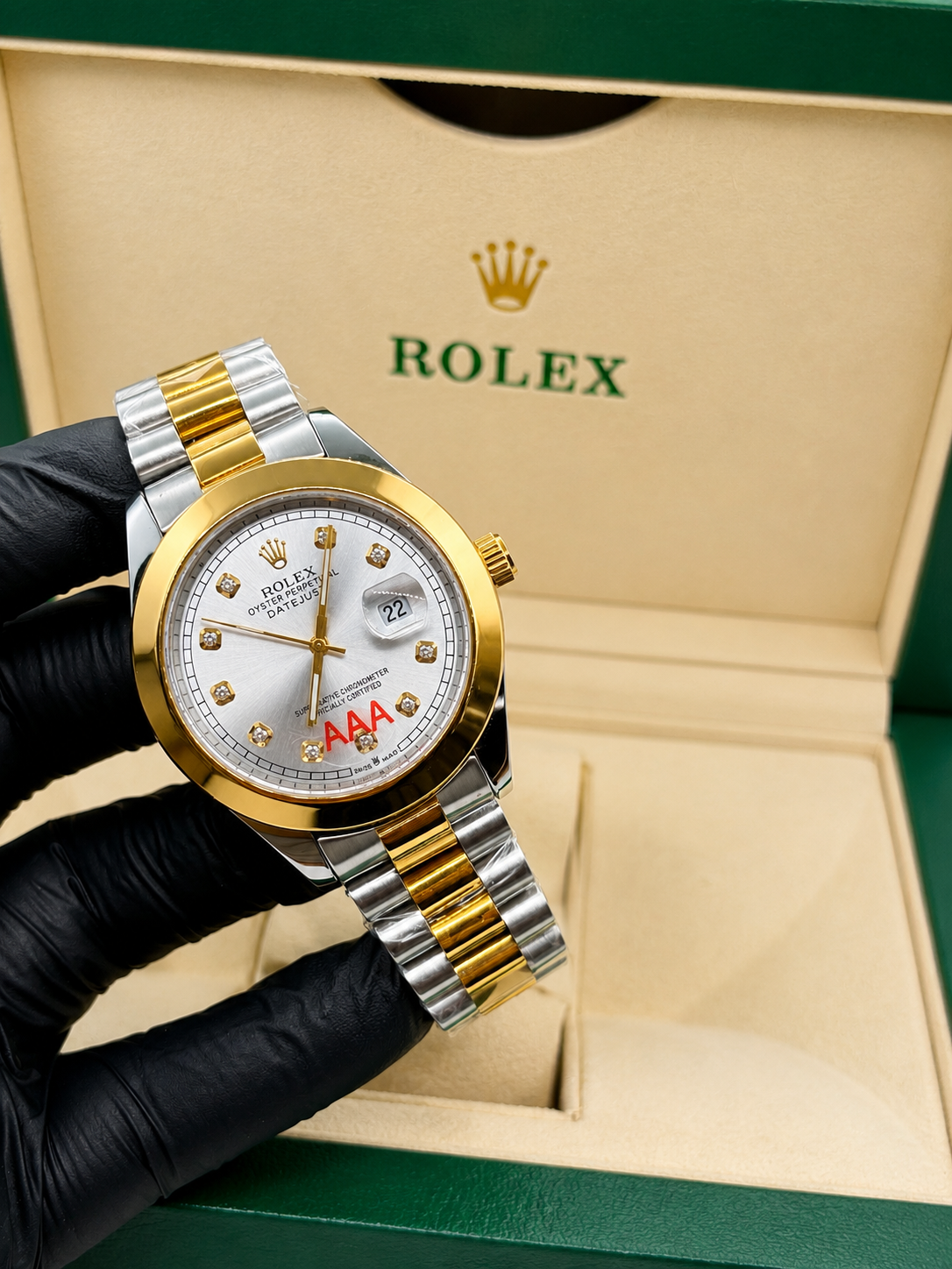 Rolex Oyster Perpetual DateJust - True Tone with White Dial