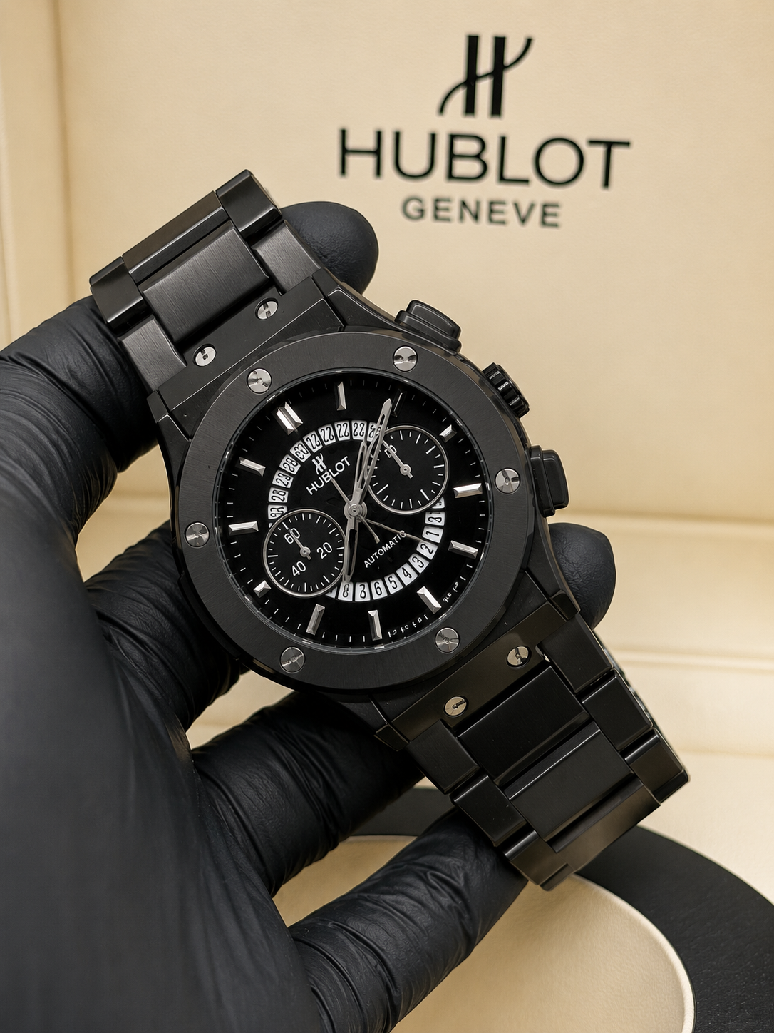 HB Mafia Watch Stainless Steel Heavy Weight - Black Edition