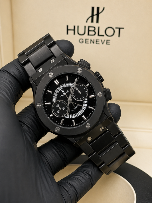 HB Mafia Watch Stainless Steel Heavy Weight - Black Edition