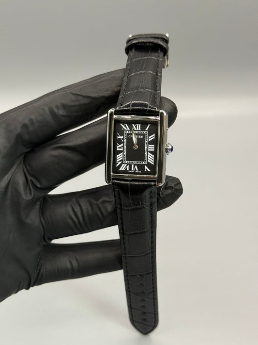 Old Money Style Cartier Tank Watch