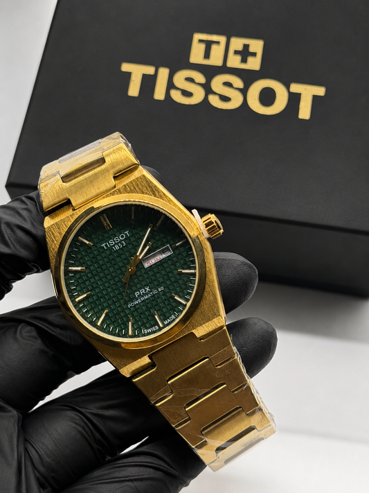 Tissot Prx 1853 - Gold Straps