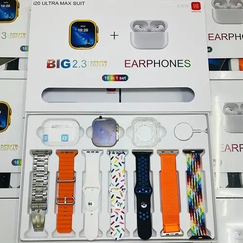 i20 Ultra Max Suit SmartWatch